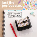 Puns of Praise Latte Teacher Stamp