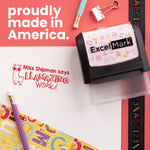 Puns of Praise Llama Teacher Stamp