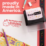 Puns of Praise Narwhal Teacher Stamp