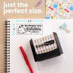 Puns of Praise Narwhal Teacher Stamp