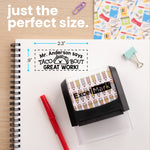 Puns of Praise Taco Teacher Stamp