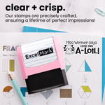 Puns of Praise Axolotl Teacher Stamp