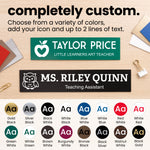Engraved Nameplate Teacher