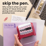 The Vines Edge Address Stamp