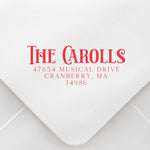 This Christmas Address Stamp