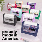 US State Silhouette Address Stamp