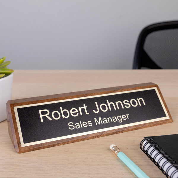 Wood Nameplates