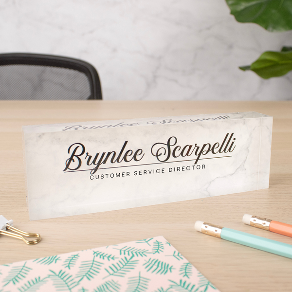 Acrylic Nameplates