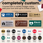 Veterinary Name Badge