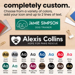 Engraved Nameplate Veterinary