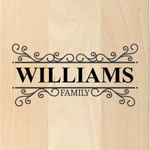 Vintage Family Name Cutting Board