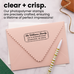 Vintage Deco Address Stamp