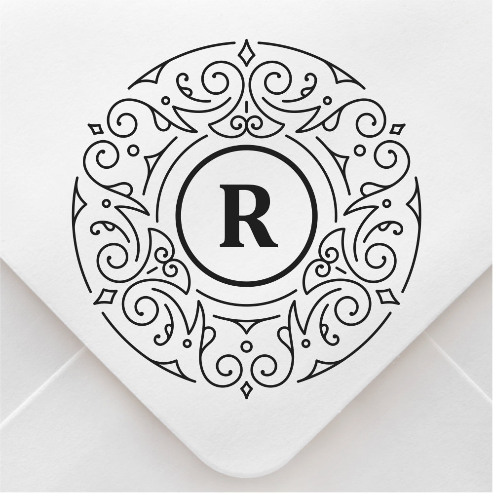 Monogram Stamp Vintage Monogram 6