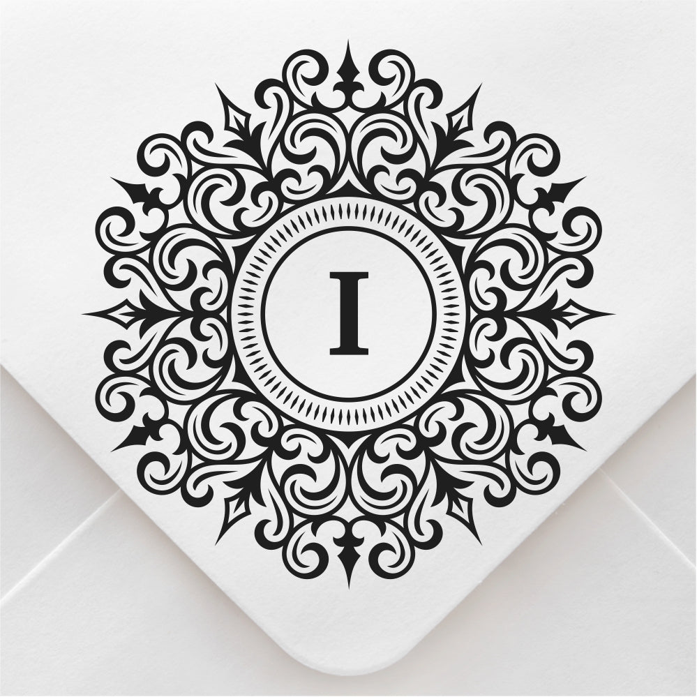 Monogram Stamp - Vintage Monogram 8 – RubberStamps.com