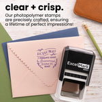 Antique Foliage Address Stamp