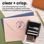 Peter Pan Round Address Stamp