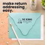 Winnie the Pooh Honey Pot Address Stamp