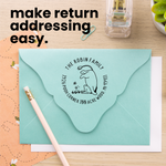 Playful Eeyore Address Stamp