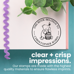 Winnie the Pooh Butterfly Book Stamp