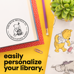 Winnie the Pooh Butterfly Book Stamp