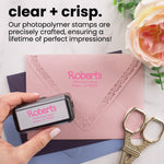 Absolute Blonde Address Stamp