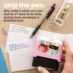 Boxed Monogram Address Stamp