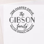 Deco Legacy Address Stamp