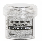 Ranger Embossing Powder 1oz. - Silver Tinsel