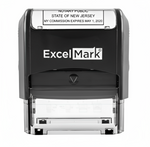 Self-Inking New Jersey Notary Stamp