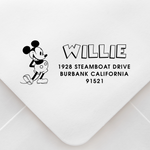 Steamboat Willie Address Stamp