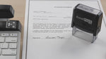 Self-Inking Signature Stamp
