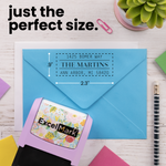 Sophisticated Lines Address Stamp