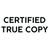 Certified True Copy Stamp – RubberStamps.com