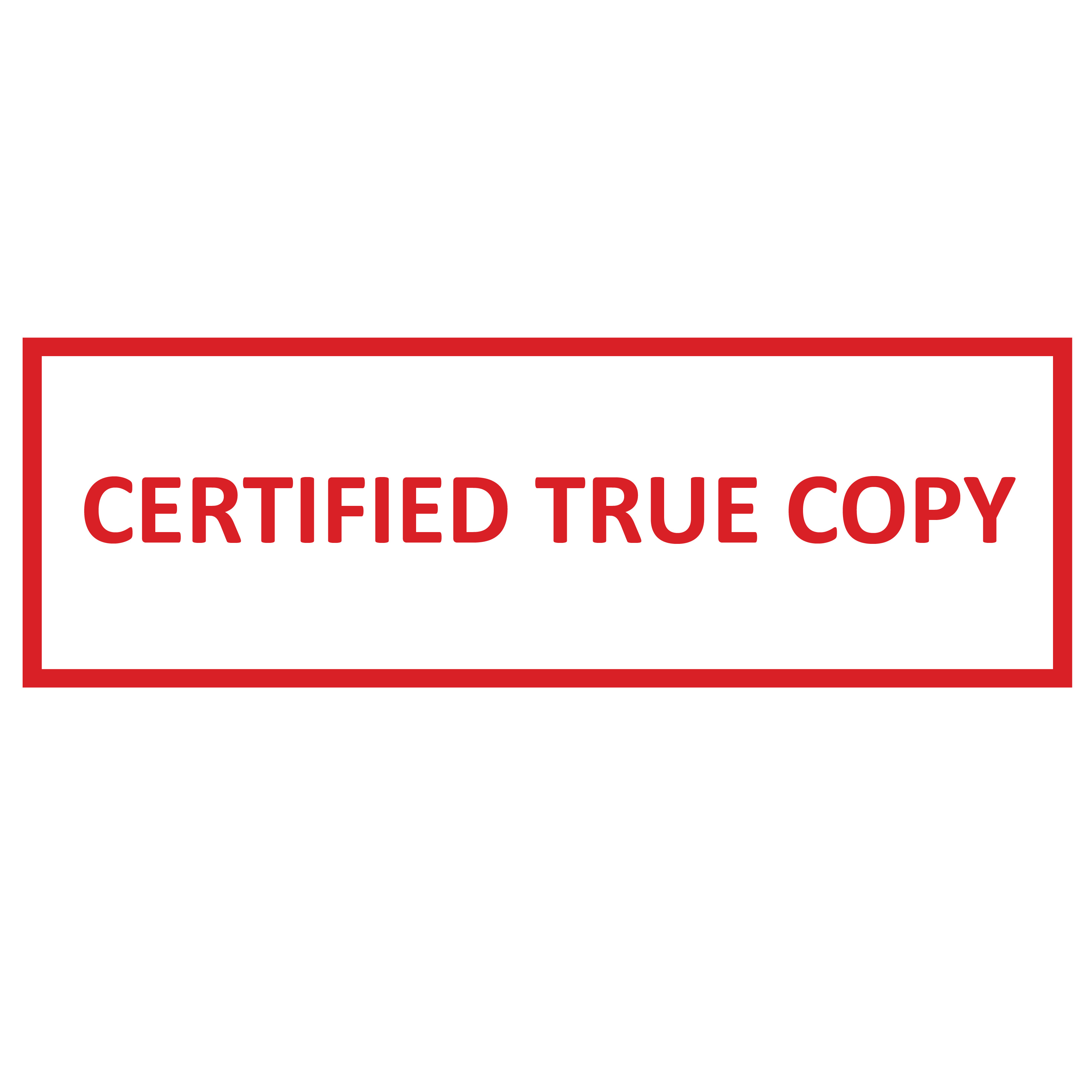 Copy Stamp Examples Print Original Copy Stamp