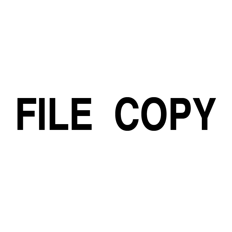 FILE COPY Stamp – RubberStamps.com