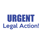Urgent Legal Action! Stamp