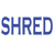 SHRED Stamp