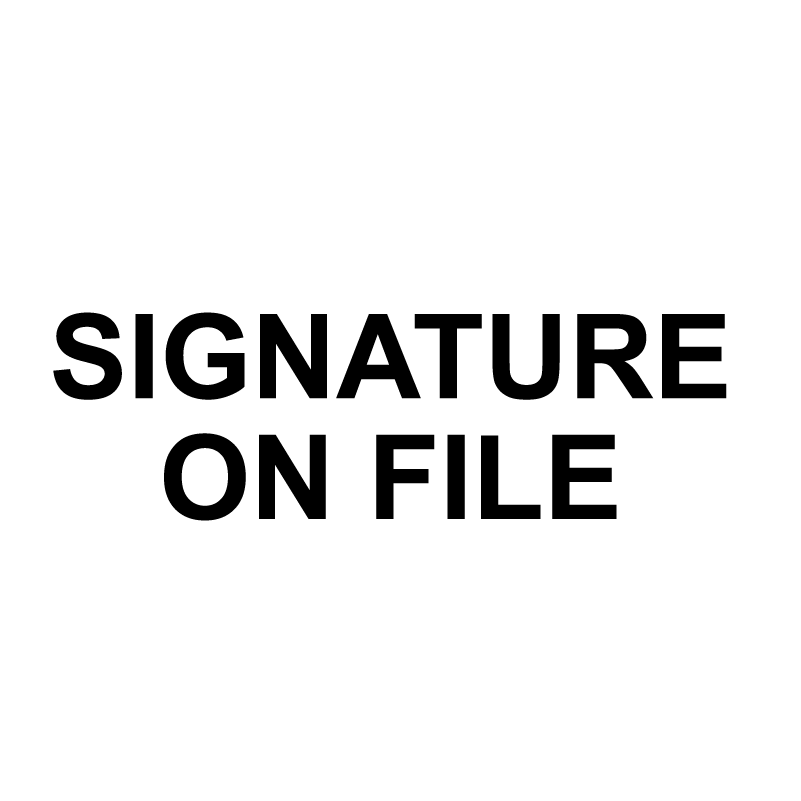 Signature On File Stamp – RubberStamps.com