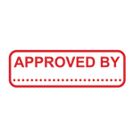 Approved By Stamp