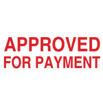 Approved For Payment Stamp
