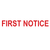 First Notice Stamp – RubberStamps.com