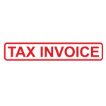 Box Tax Invoice Stamp