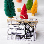 Build A Snowman Stamp