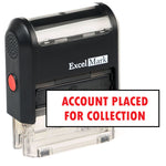 Account Placed For Collection Stamp
