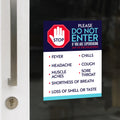 Please Do Not Enter Sign