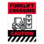 Forklift Crossing Warehouse Safety Sign