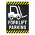 Forklifit Parking Warehouse Safety Sign