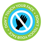 Don't Touch Face Decal