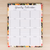 Portrait Yearly Dry Erase Calendar