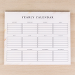Landscape Yearly Dry Erase Calendar